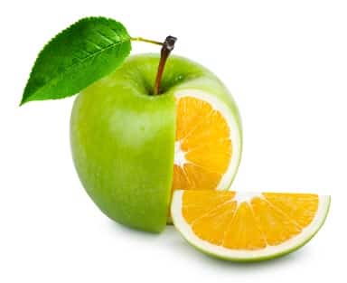 comportement pommes et oranges hommes et méthodes